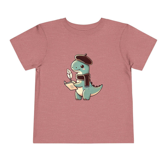 Dinosaur Author - Toddler Short Sleeve - Brightsee