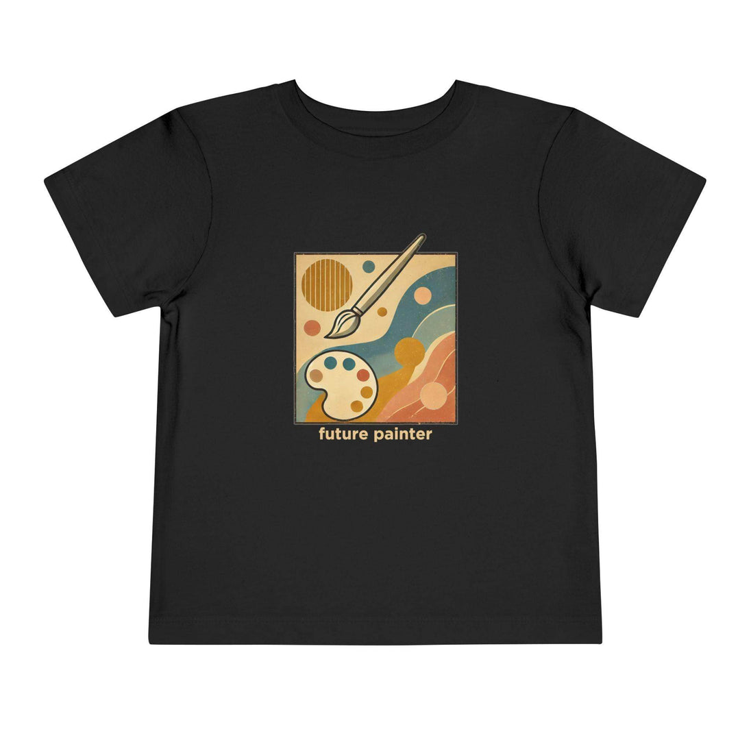 Future Artist Brushstrokes - Toddler Short Sleeve - Brightsee