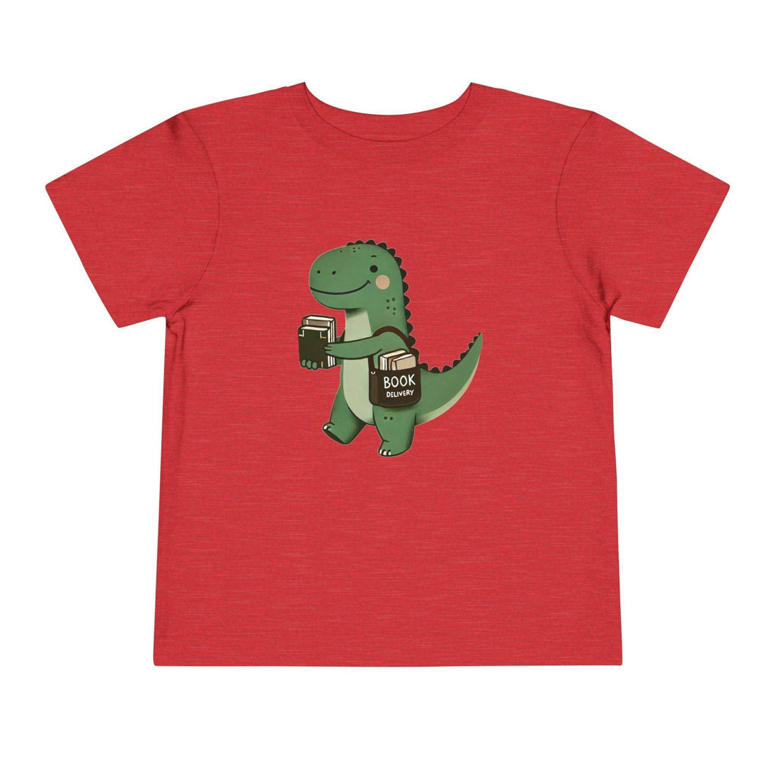 Dino Book Delivery - Toddler Short Sleeve - Brightsee