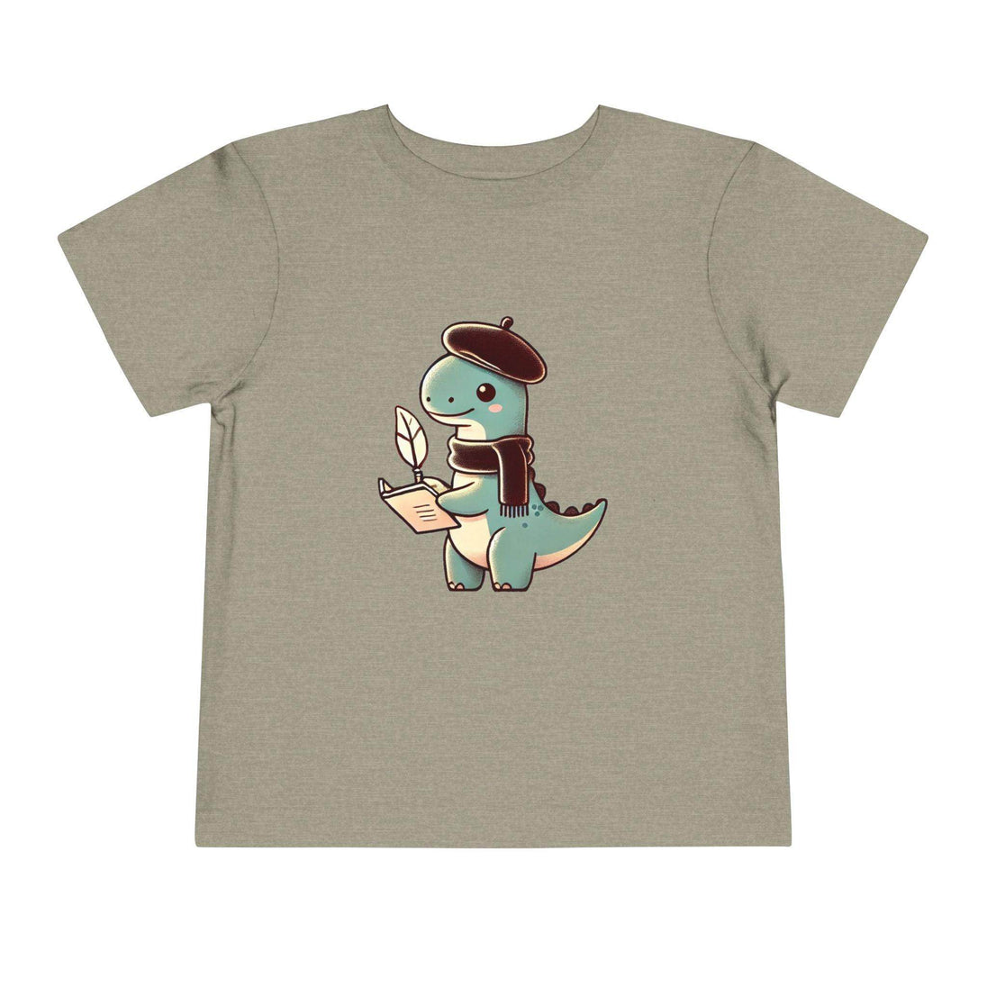 Dinosaur Author - Toddler Short Sleeve - Brightsee