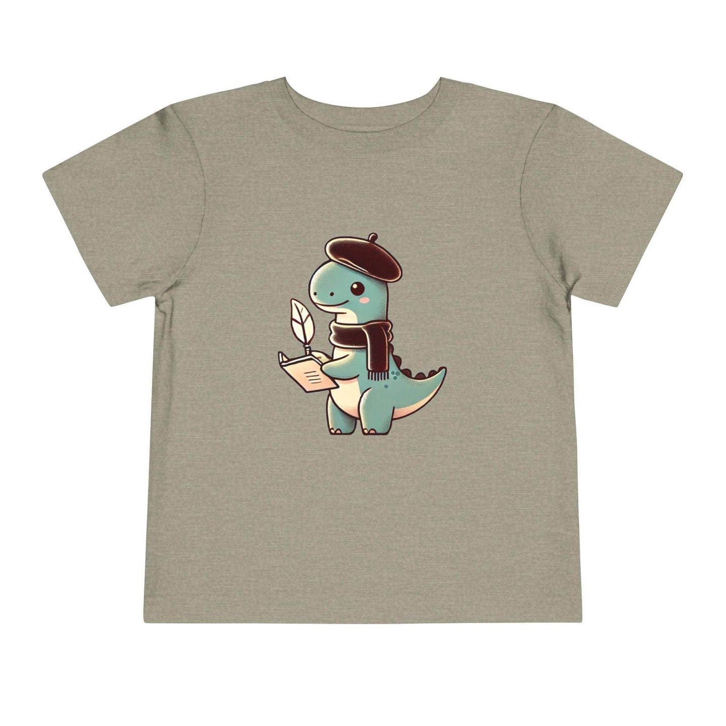 Dinosaur Author - Toddler Short Sleeve - Brightsee