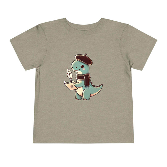 Dinosaur Author - Toddler Short Sleeve - Brightsee