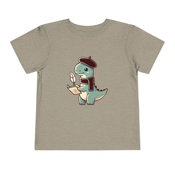 Dinosaur Author - Toddler Short Sleeve - Brightsee