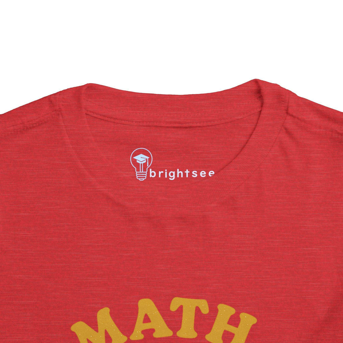 Math is Fun Cute Calculator - Toddler Short Sleeve - Brightsee