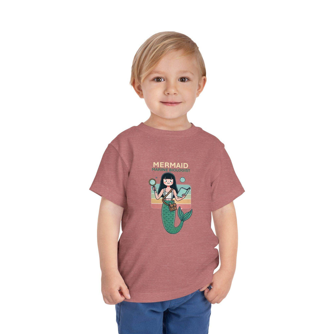 Mermaid Marine Biologist - Toddler Short Sleeve - Brightsee