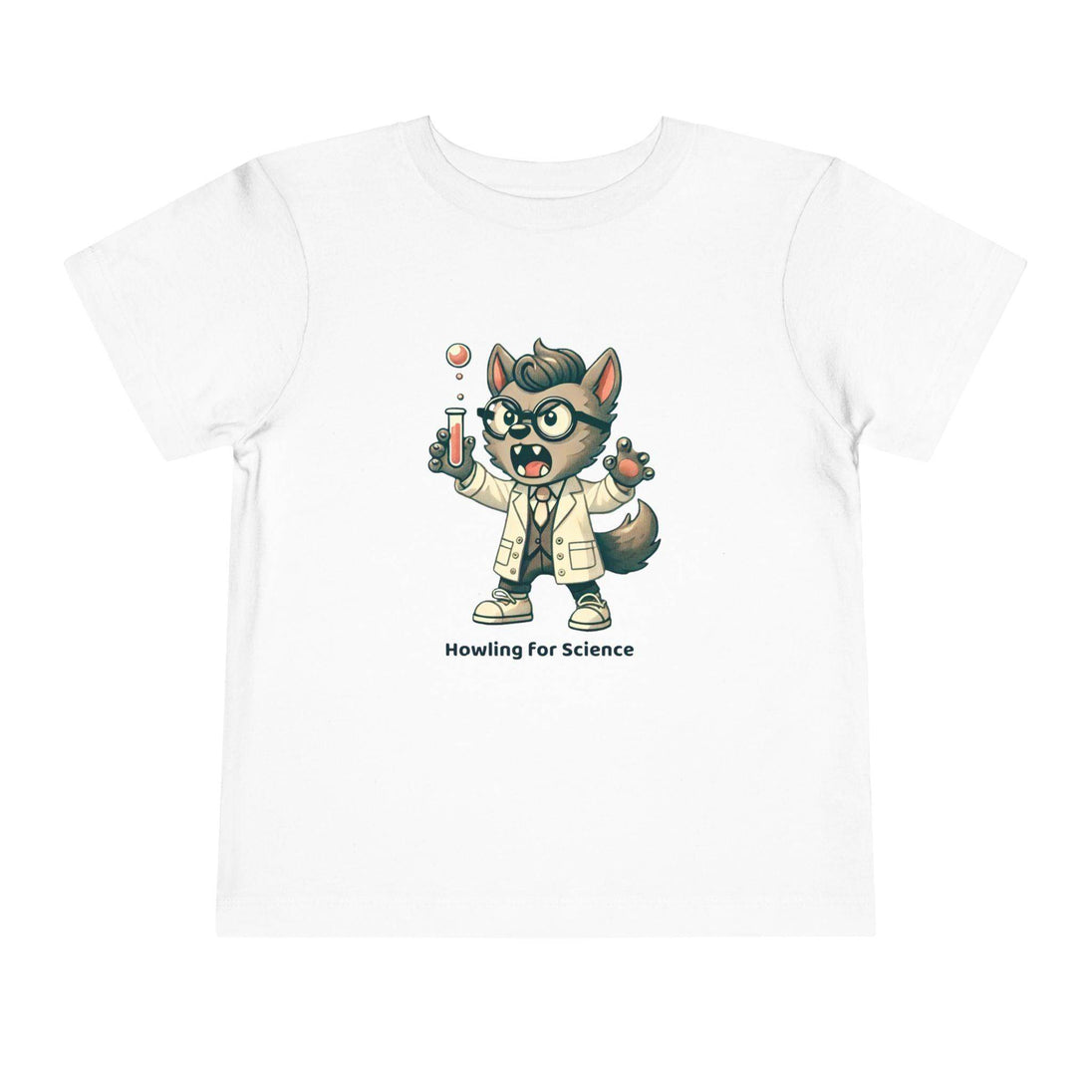 Howling for Science - Toddler Short Sleeve - Brightsee