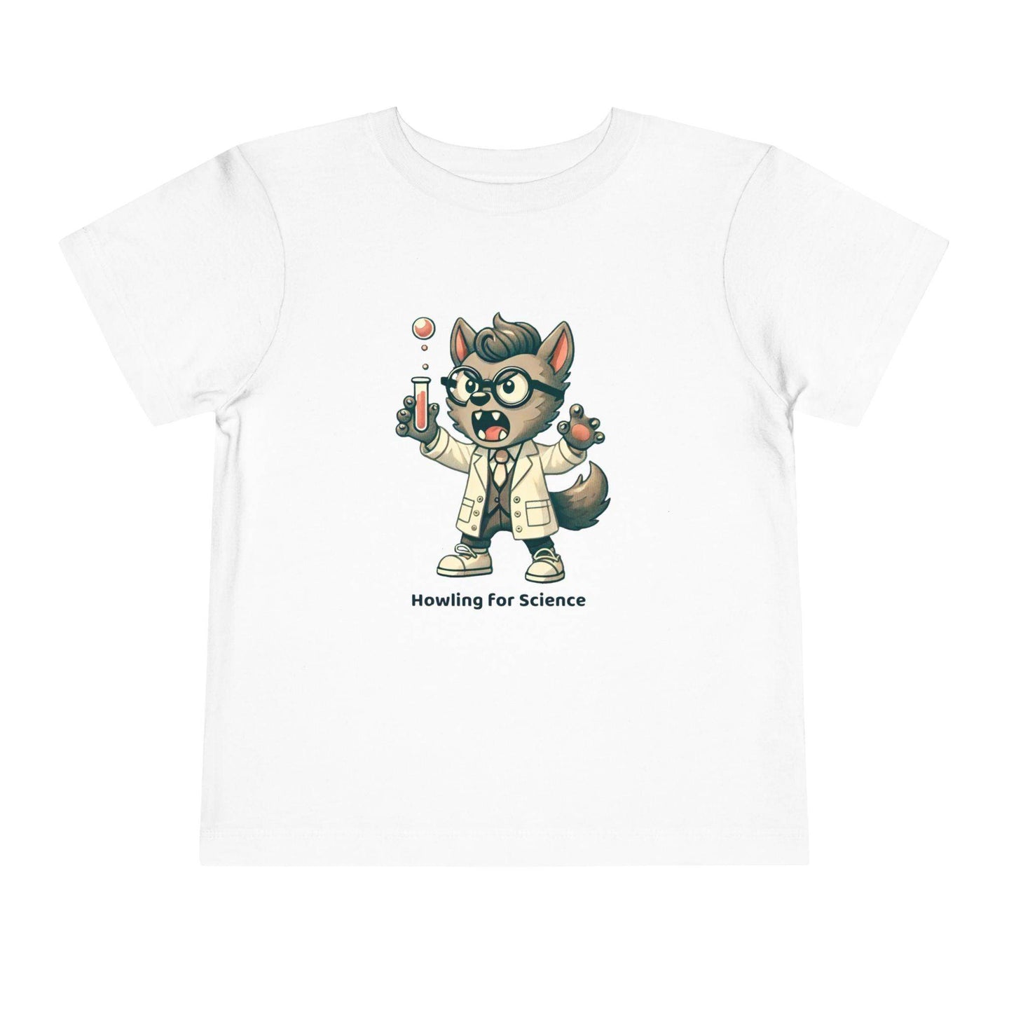 Howling for Science - Toddler Short Sleeve - Brightsee