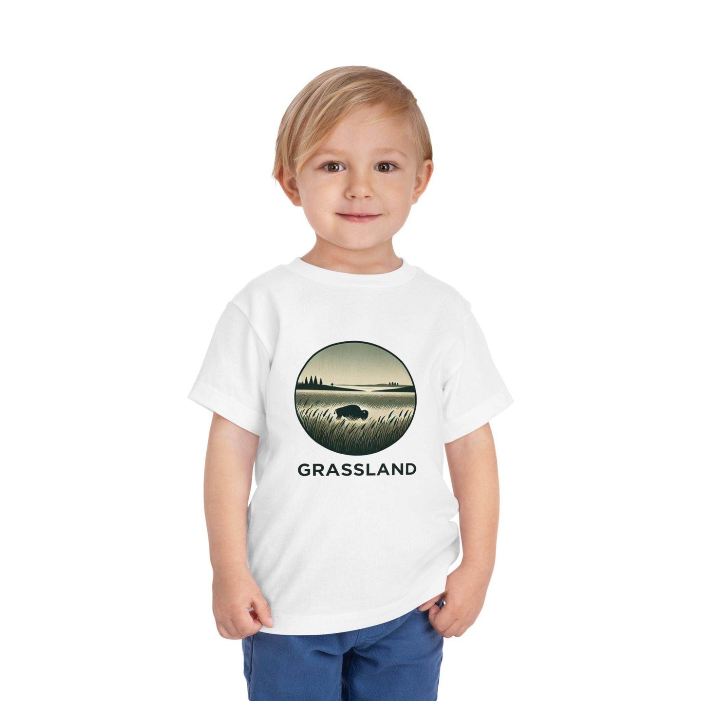 Grassland Biome - Toddler Short Sleeve - Brightsee