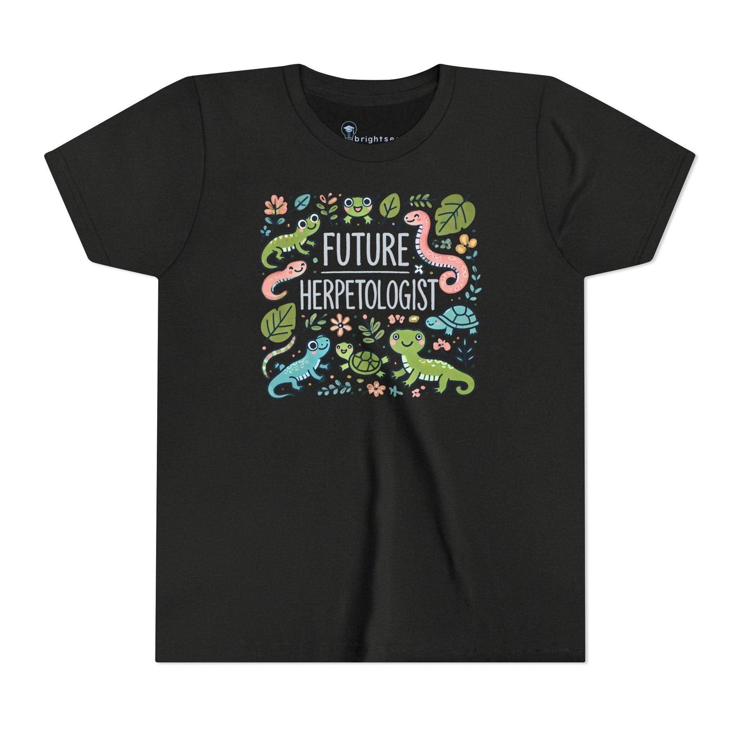 Future Herpetologist Cute - Youth Short Sleeve - Brightsee