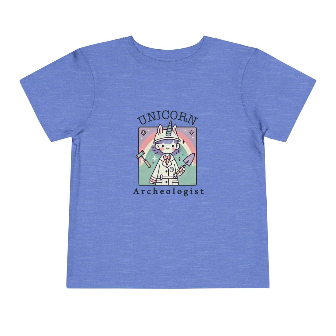 Unicorn Archeologist - Toddler Short Sleeve - Brightsee
