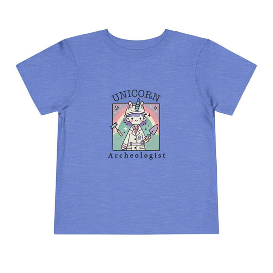 Unicorn Archeologist - Toddler Short Sleeve - Brightsee