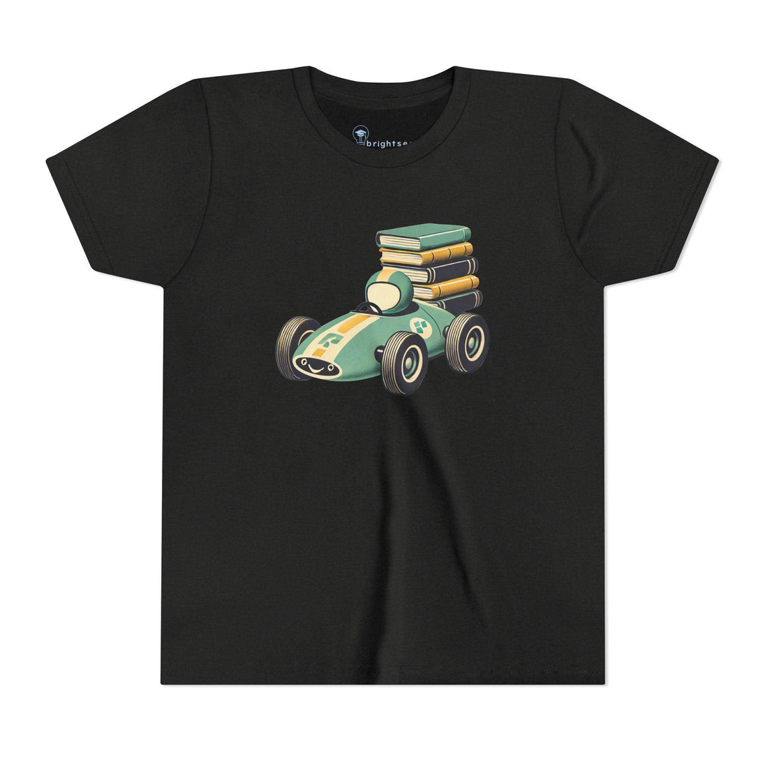 Book Delivery Race Car - Youth Short Sleeve - Brightsee