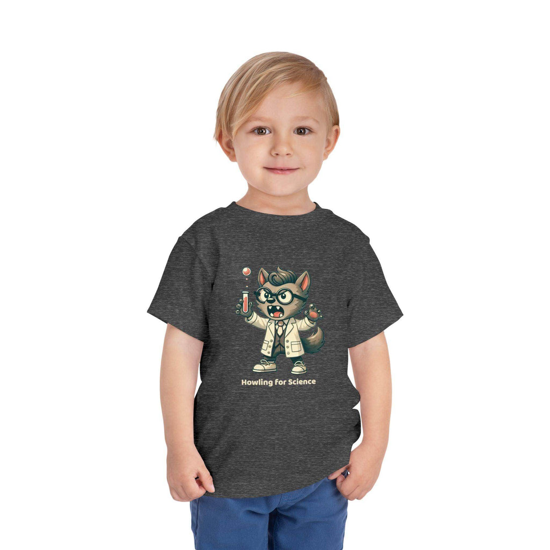 Howling for Science - Toddler Short Sleeve - Brightsee