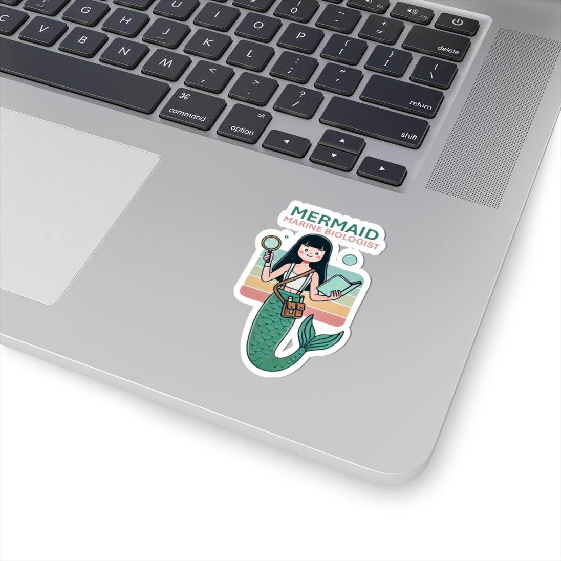 Mermaid Biologist Kiss-Cut Stickers - Brightsee