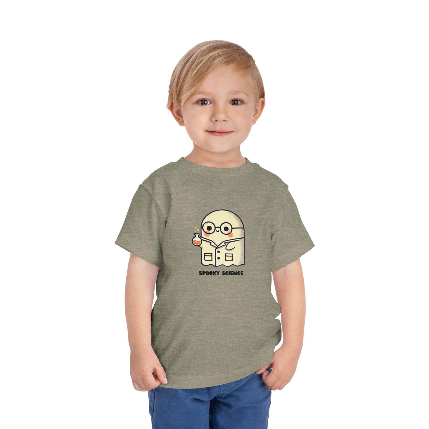 Spooky Science Ghost - Toddler Short Sleeve - Brightsee