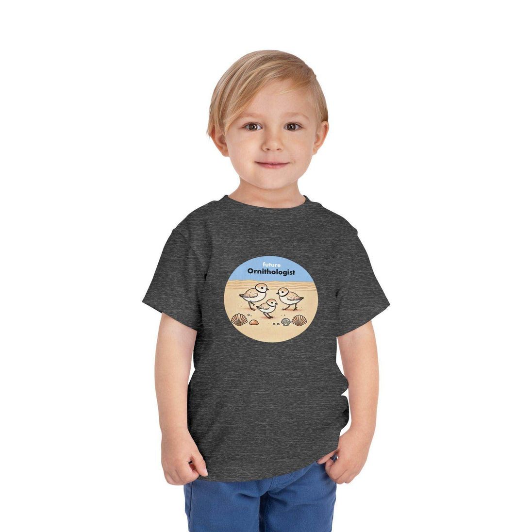 Future Ornithologist Plover - Toddler Short Sleeve - Brightsee