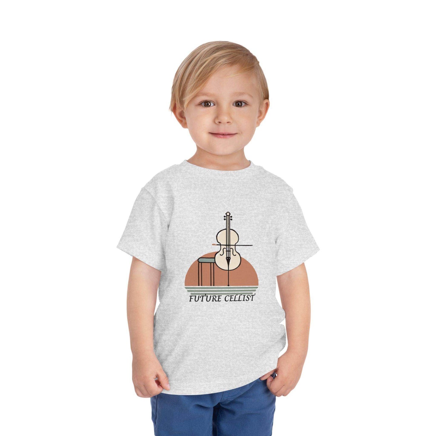 Future Cellist - Toddler Short Sleeve - Brightsee
