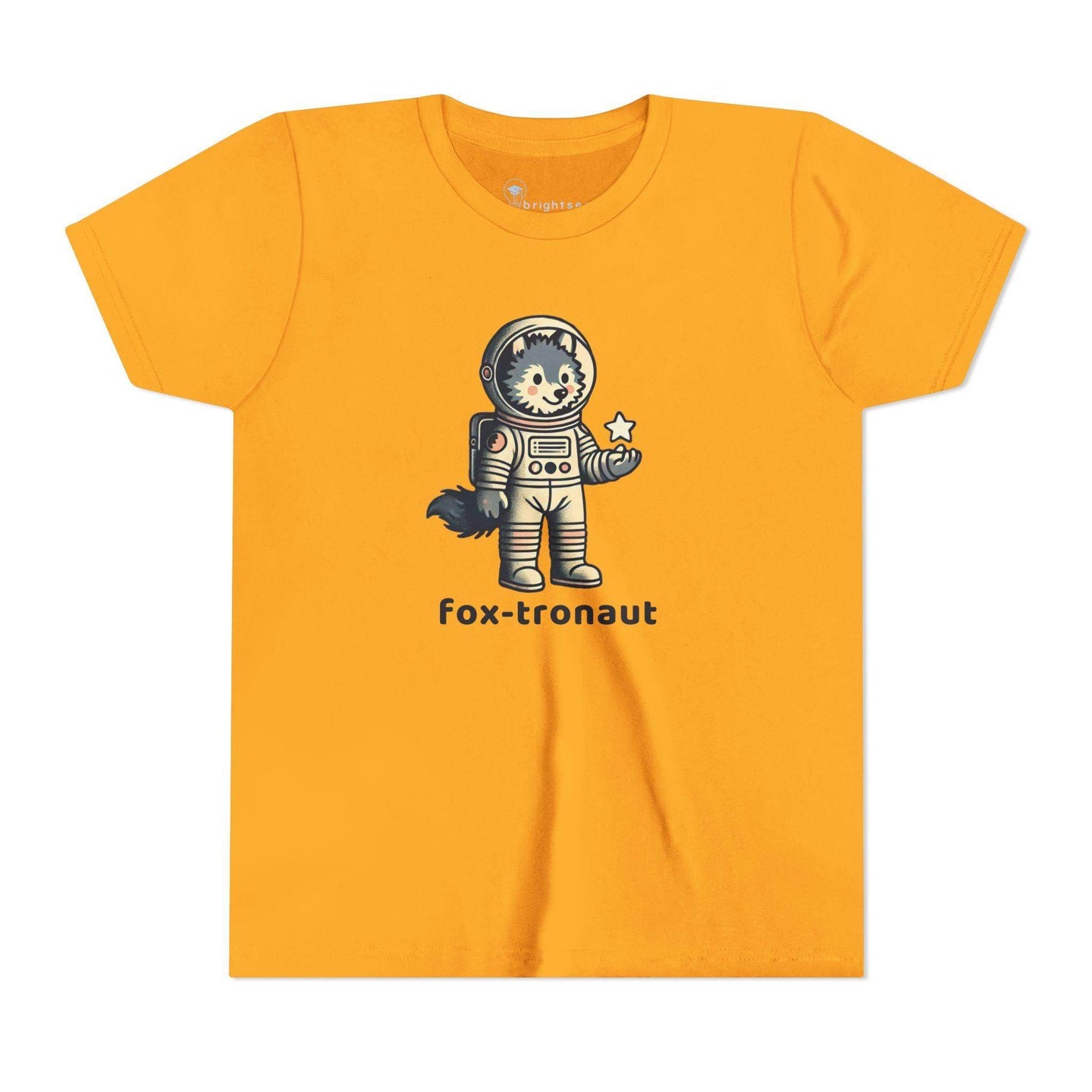 Fox-tronaut - Youth Short Sleeve - Brightsee