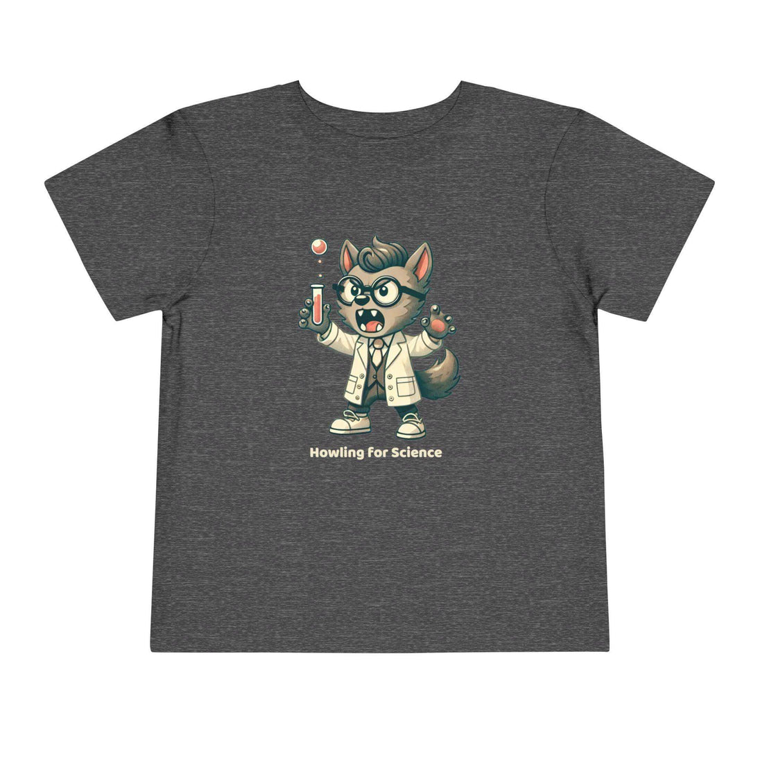 Howling for Science - Toddler Short Sleeve - Brightsee