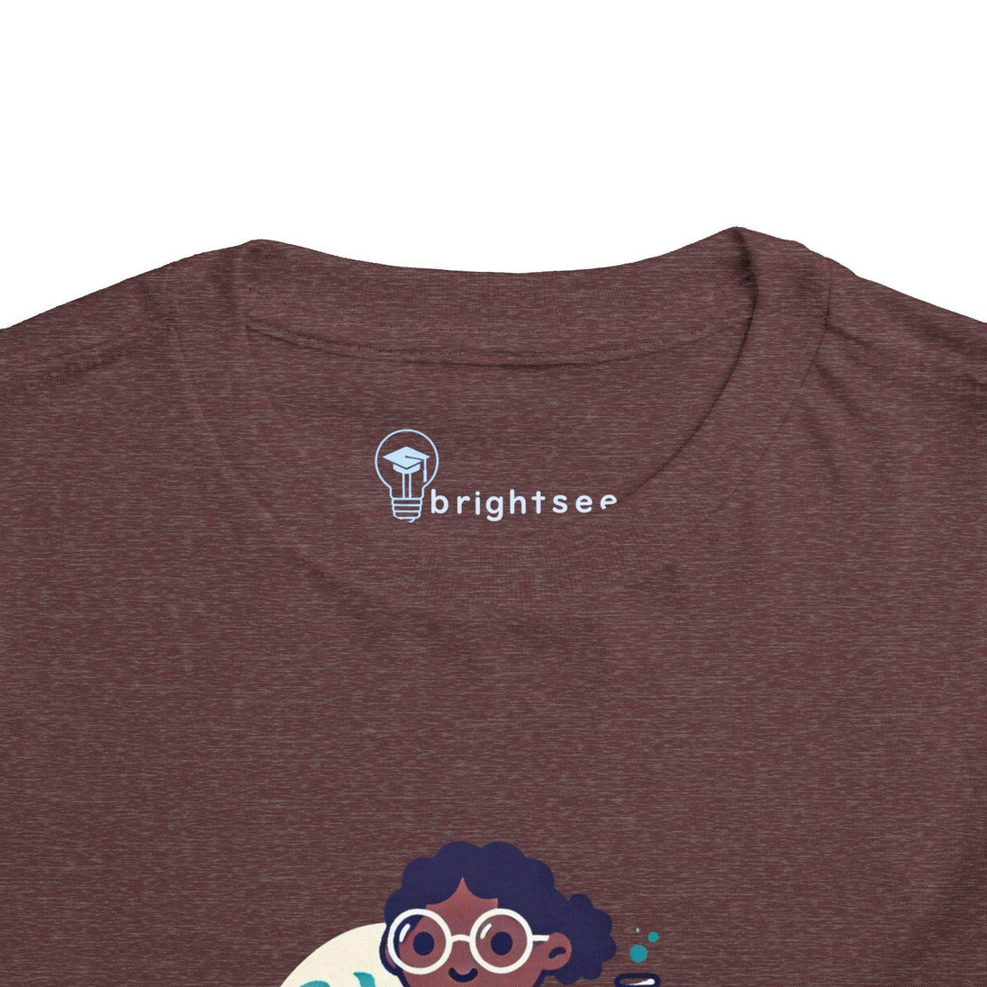 Surfing Scientist Girl - Toddler Short Sleeve - Brightsee