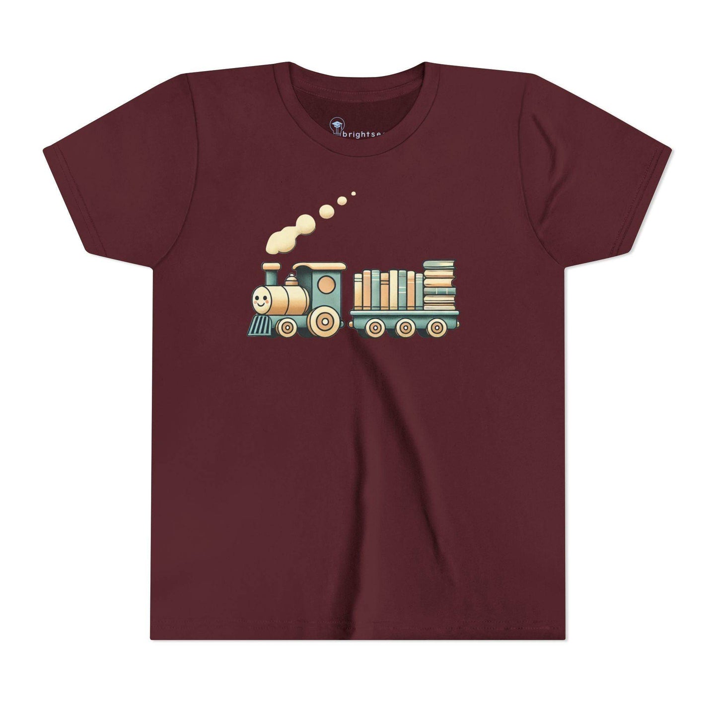Train Book Delivery - Youth Short Sleeve - Brightsee