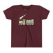 Train Book Delivery - Youth Short Sleeve - Brightsee