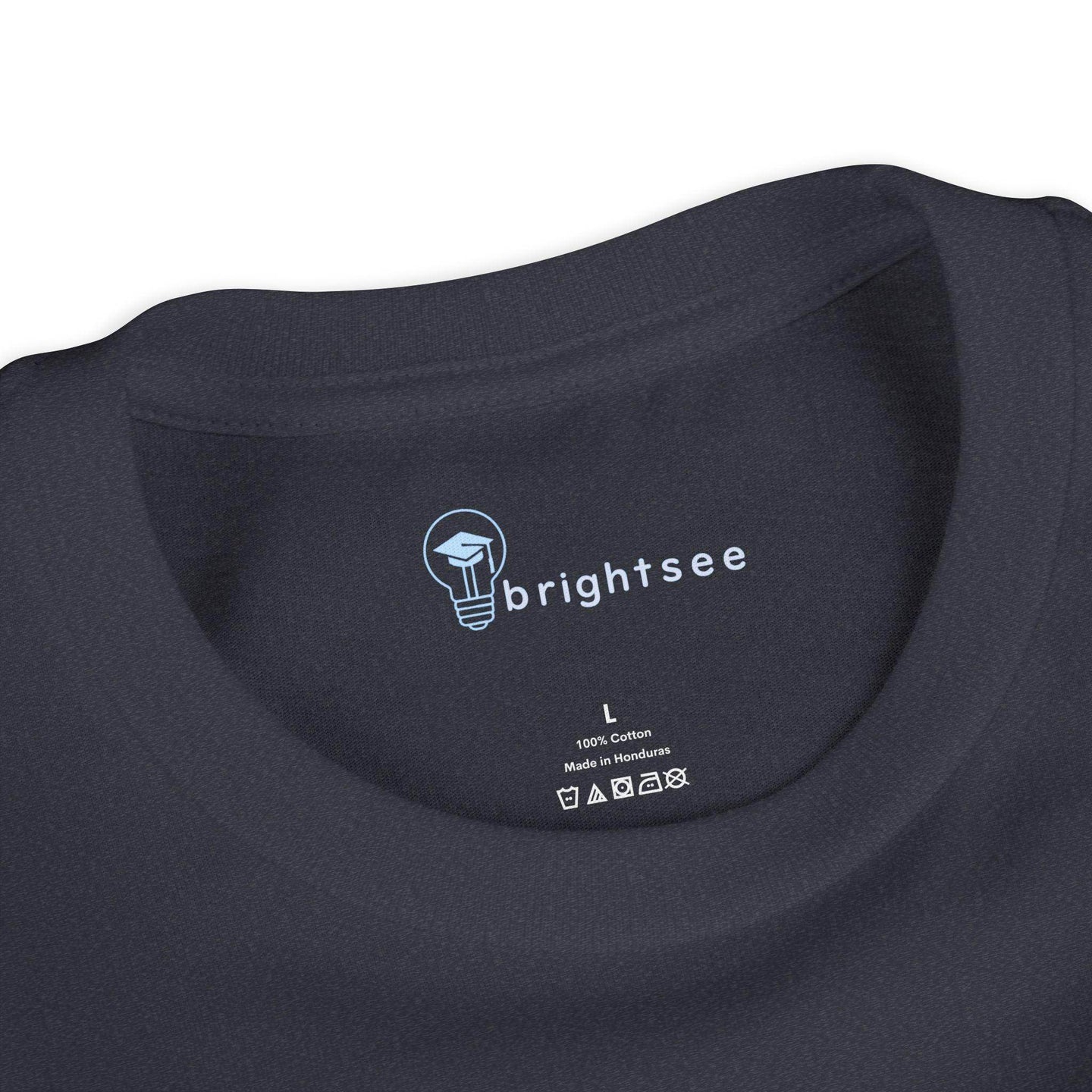 STEM Construction bot on Ladder - Youth Short Sleeve - Brightsee