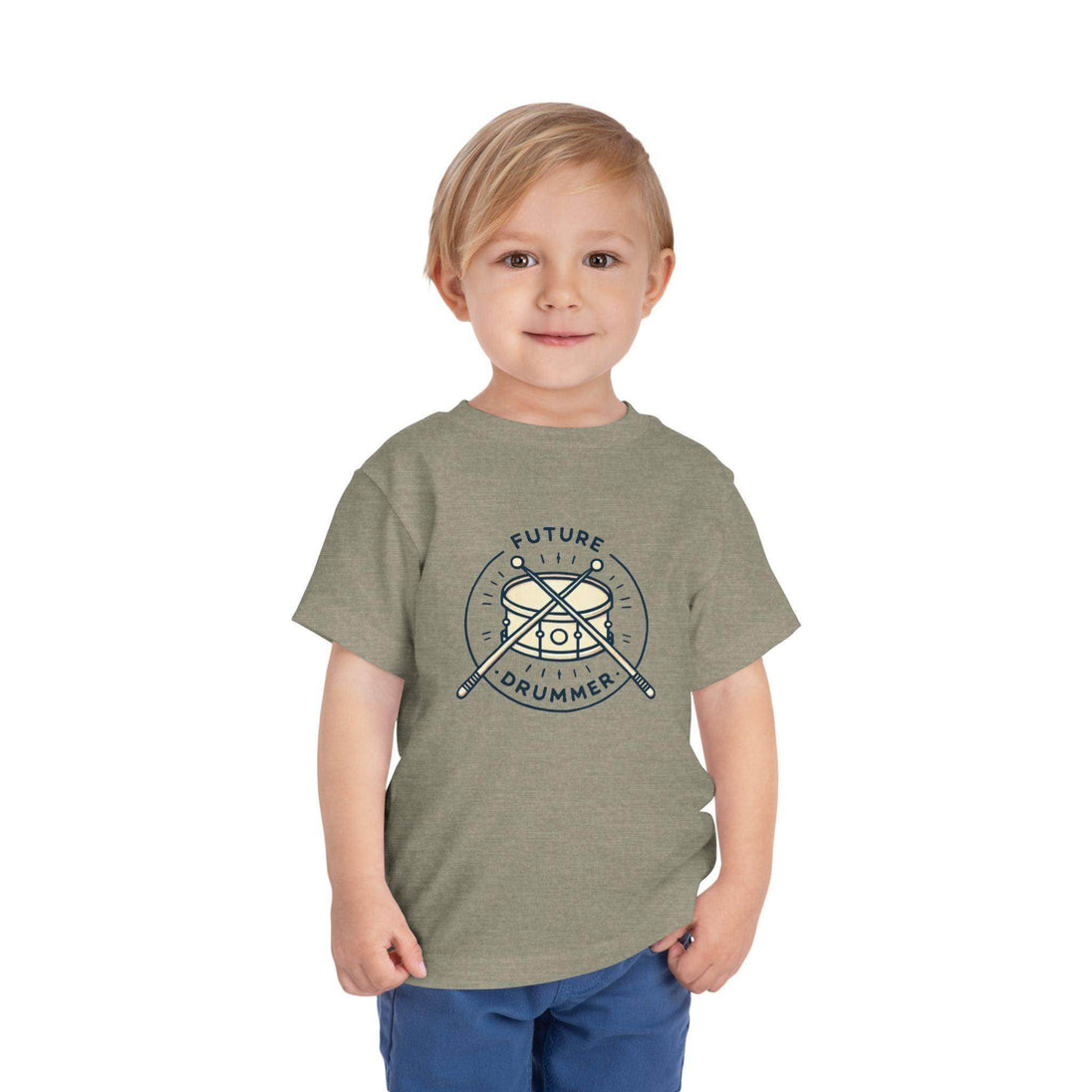 Future Drummer - Toddler Short Sleeve - Brightsee