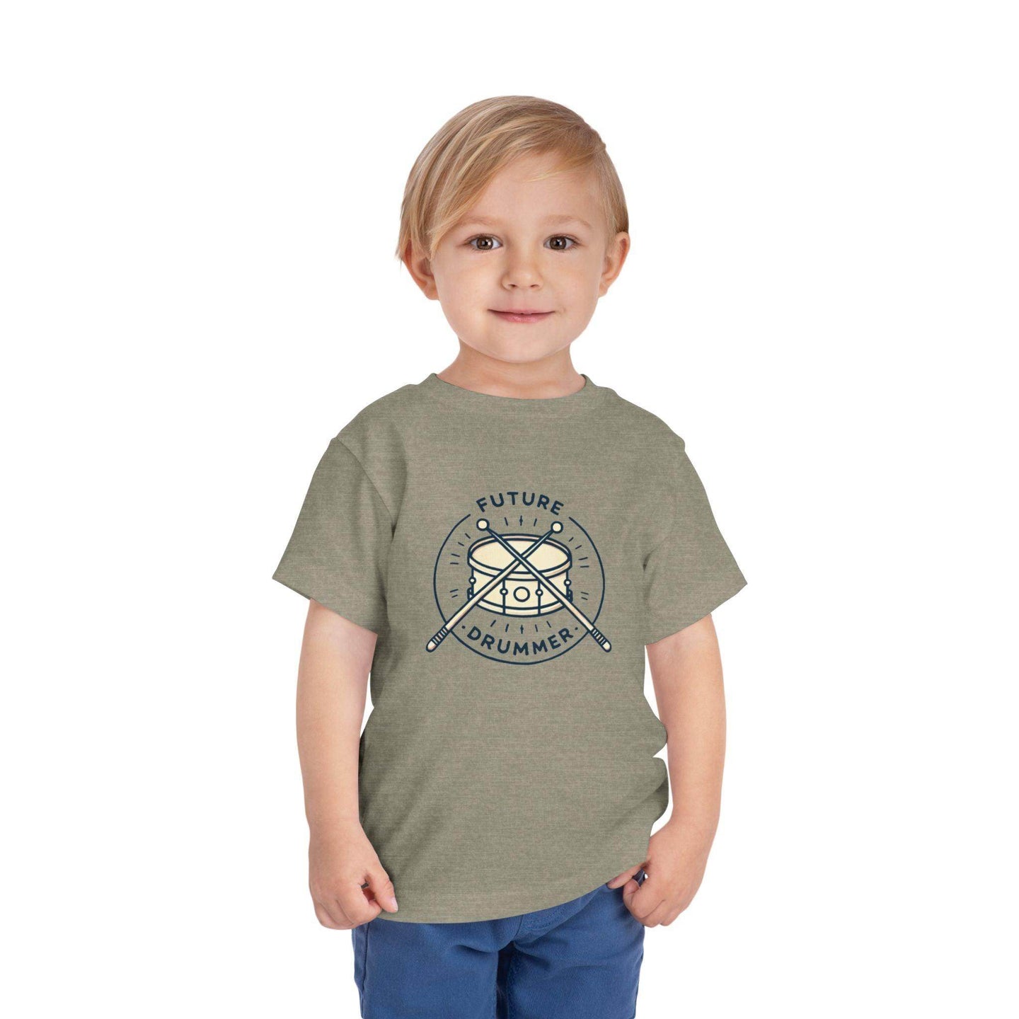 Future Drummer - Toddler Short Sleeve - Brightsee