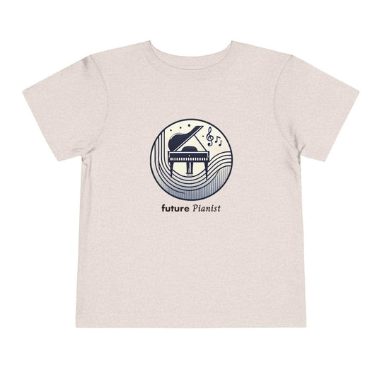 Future Pianist - Toddler Short Sleeve - Brightsee