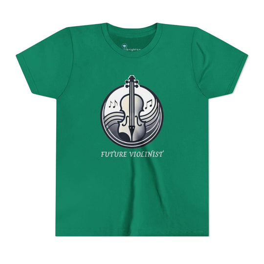 Future Violinist - Youth Short Sleeve - Brightsee