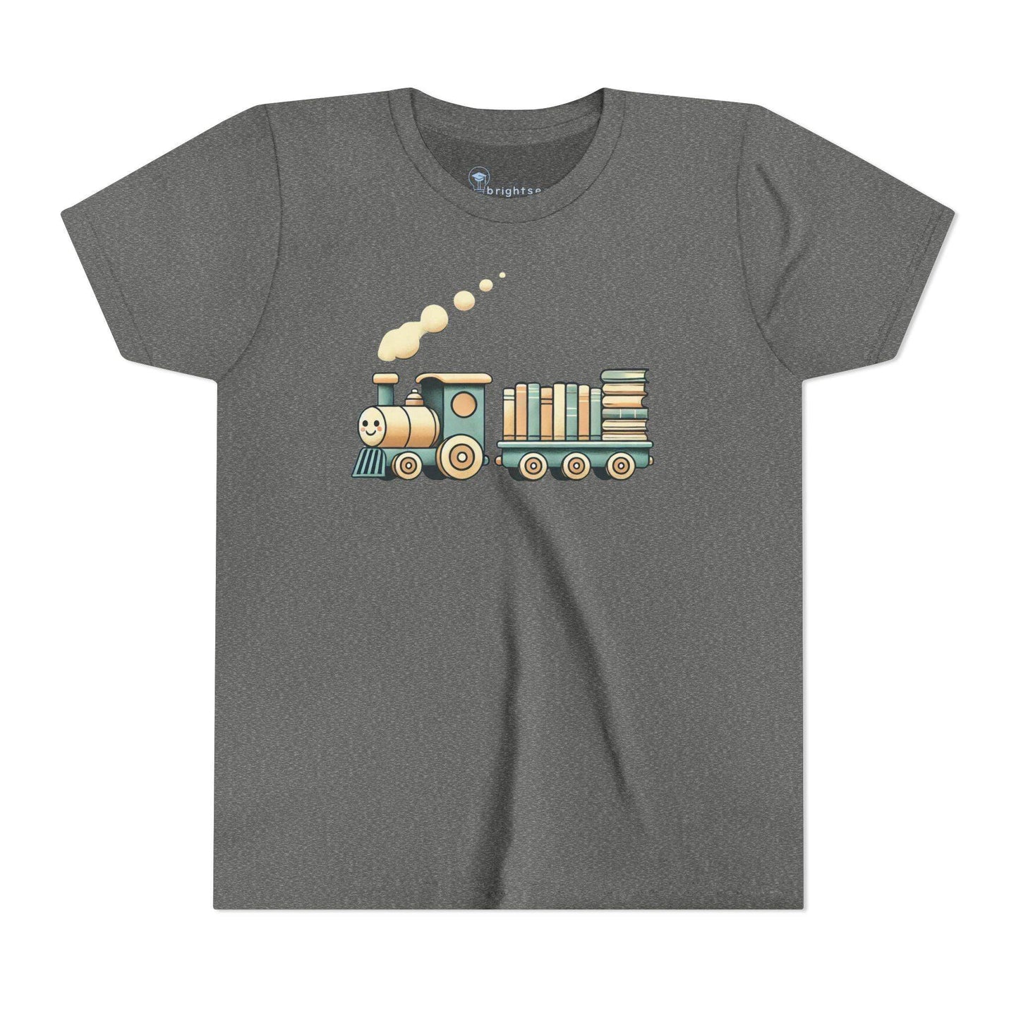 Train Book Delivery - Youth Short Sleeve - Brightsee