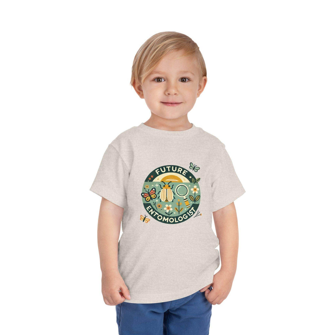 Future Entomologist Circle - Toddler Short Sleeve - Brightsee