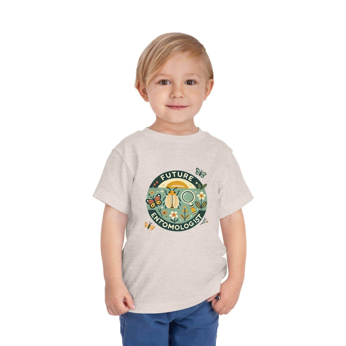 Future Entomologist Circle - Toddler Short Sleeve - Brightsee