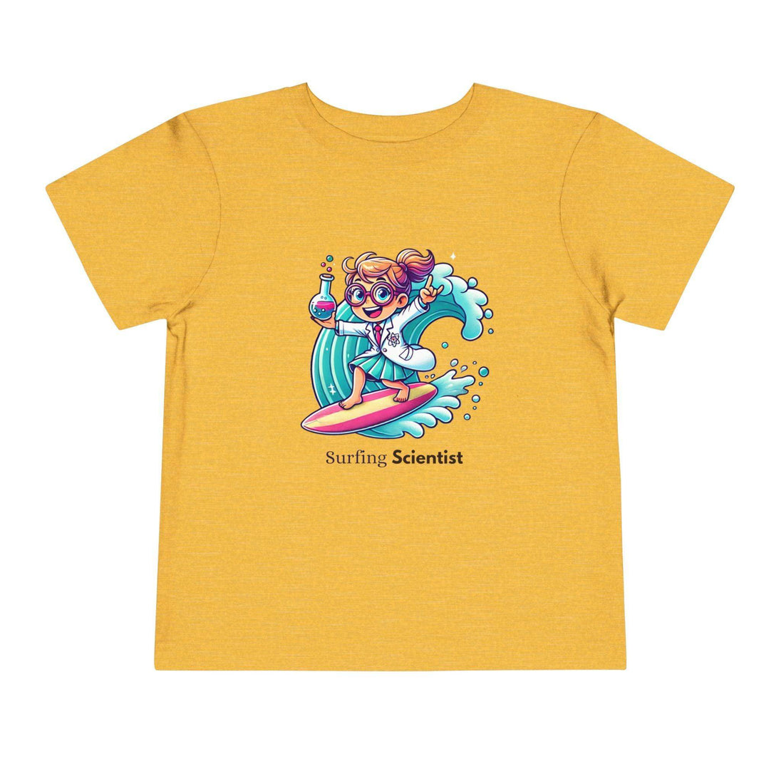 Surfing Scientist Hang Ten - Toddler Short Sleeve - Brightsee