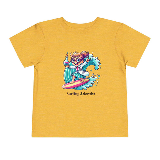 Surfing Scientist Hang Ten - Toddler Short Sleeve - Brightsee