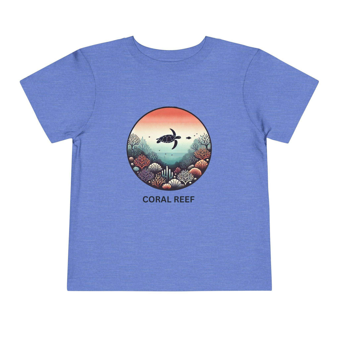 Coral Reef - Toddler Short Sleeve Tee - Brightsee