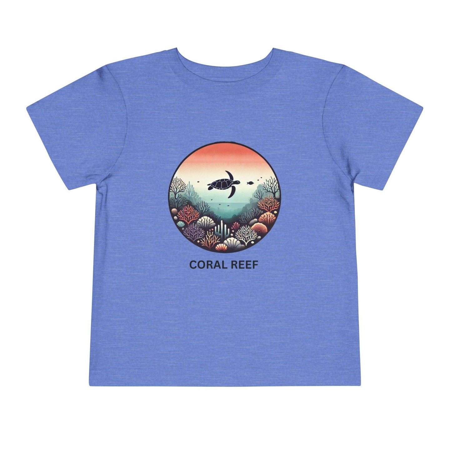 Coral Reef - Toddler Short Sleeve Tee - Brightsee