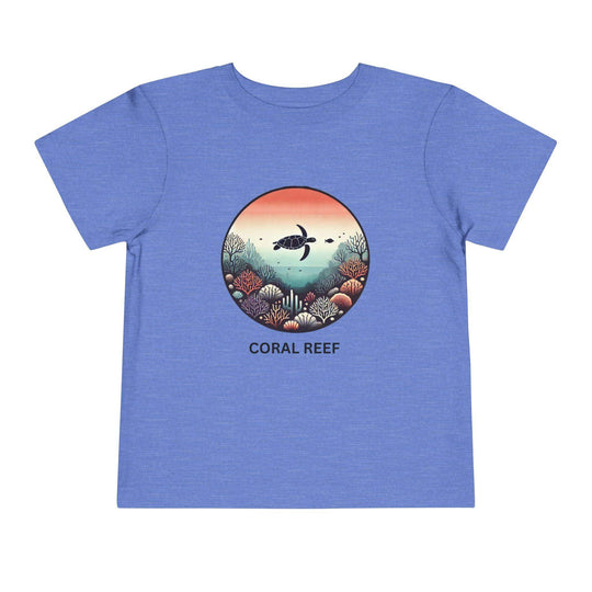 Coral Reef - Toddler Short Sleeve Tee - Brightsee