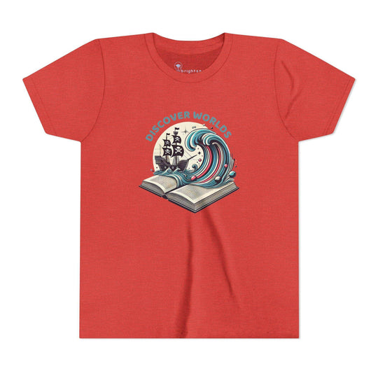Discover Worlds - Pirate Ship - Youth Short Sleeve - Brightsee