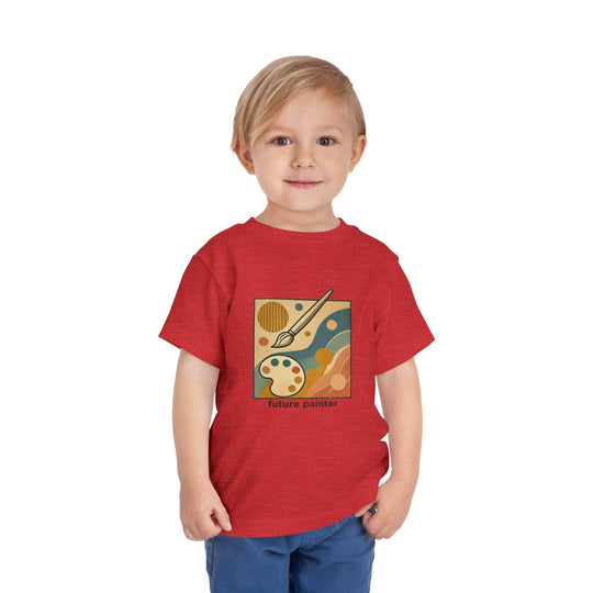 Future Artist Brushstrokes - Toddler Short Sleeve - Brightsee