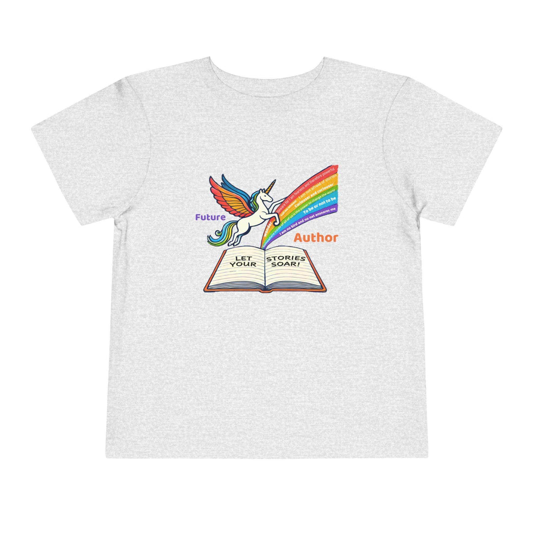 Future Author Alicorn - Toddler Short Sleeve - Brightsee