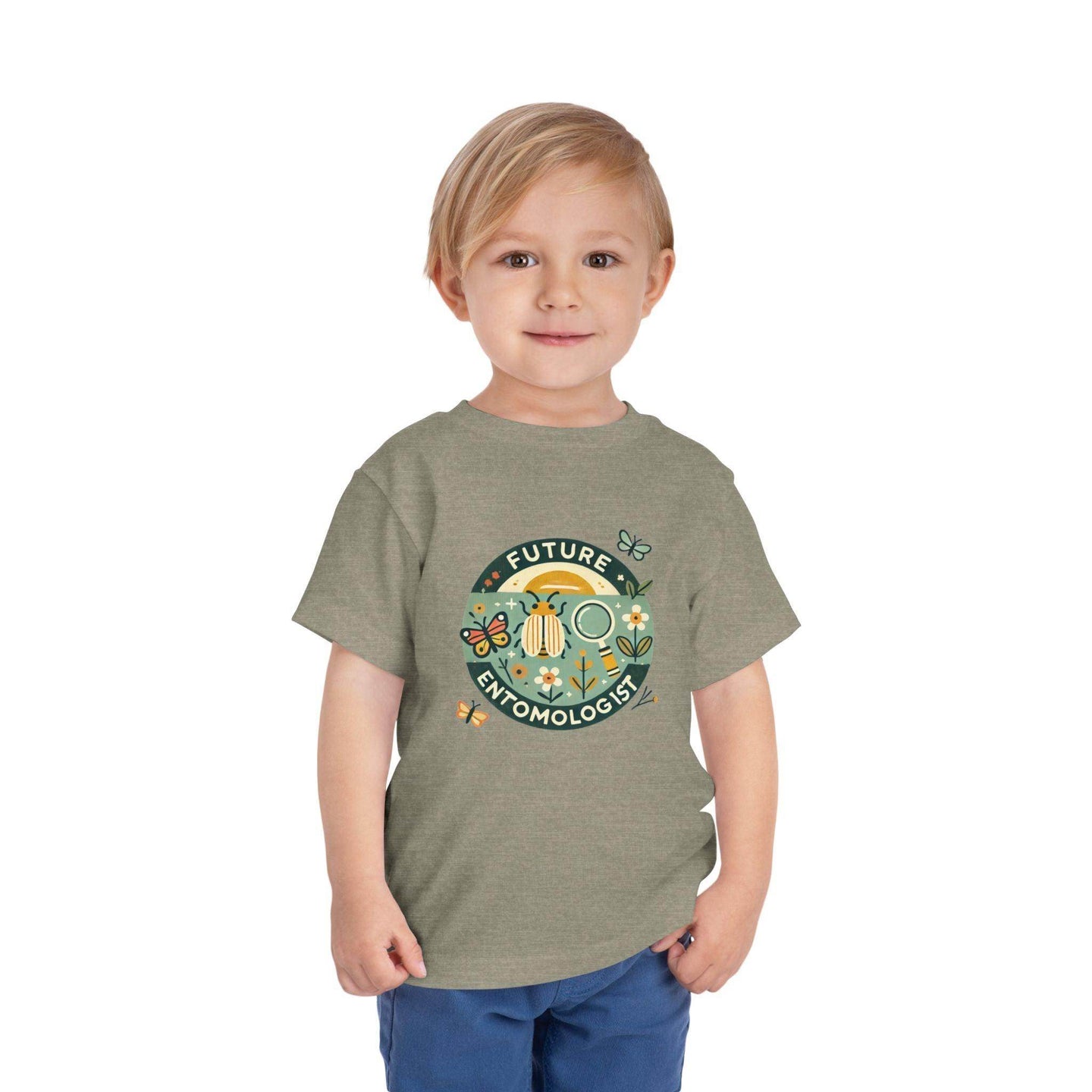 Future Entomologist Circle - Toddler Short Sleeve - Brightsee