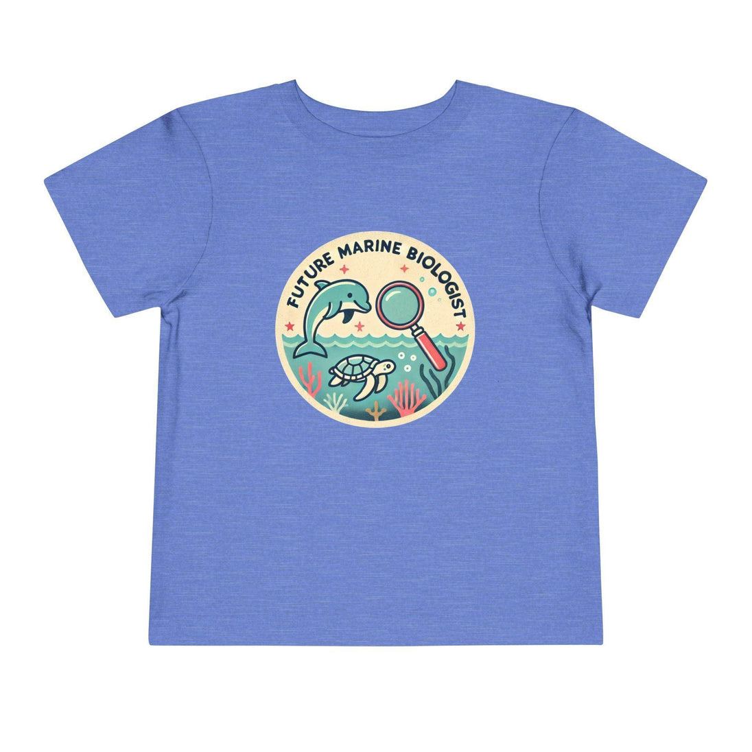 Future Marine Biologist Circle - Toddler Short Sleeve - Brightsee