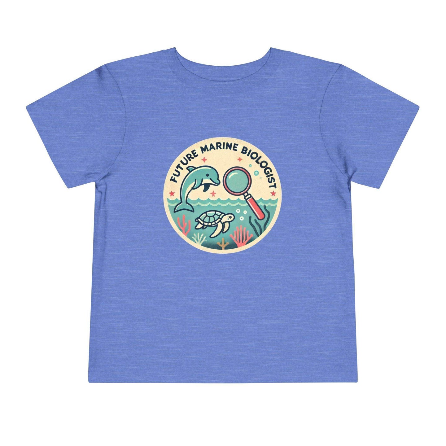 Future Marine Biologist Circle - Toddler Short Sleeve - Brightsee
