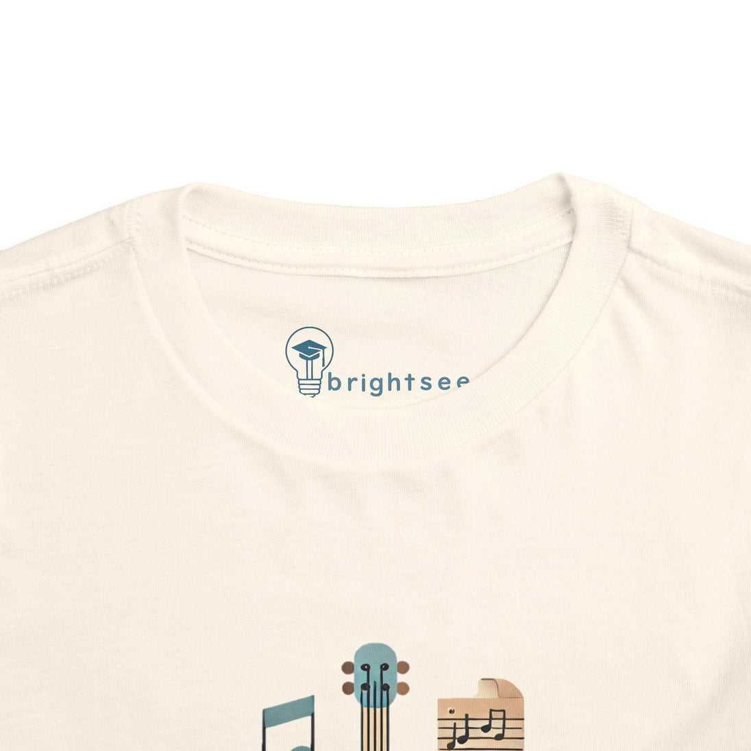 Future Musician Guitar Note - Toddler Short Sleeve - Brightsee