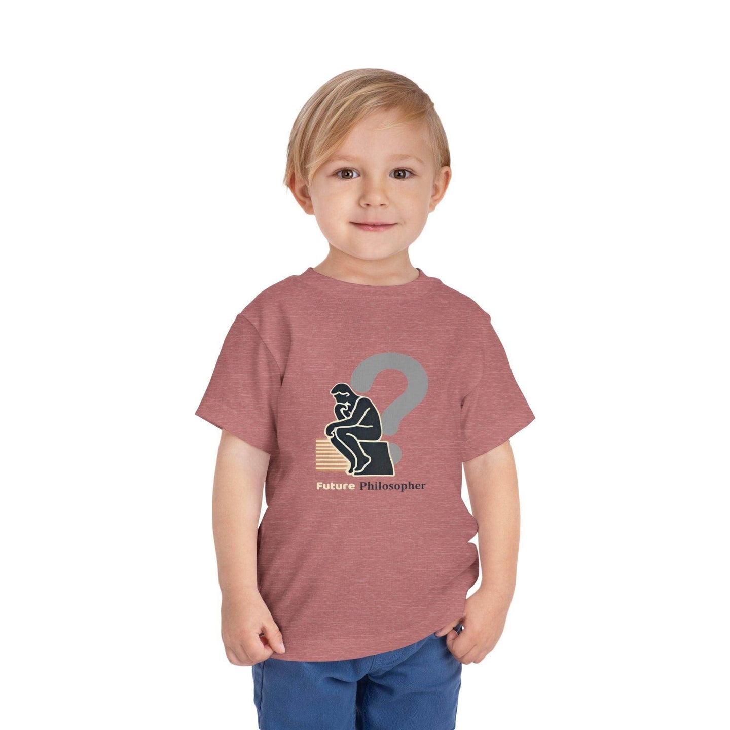 Future Philosopher Thinker - Toddler Short Sleeve - Brightsee