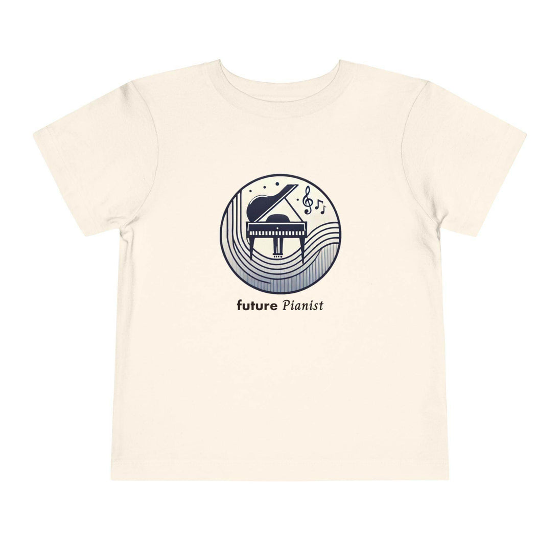 Future Pianist - Toddler Short Sleeve - Brightsee