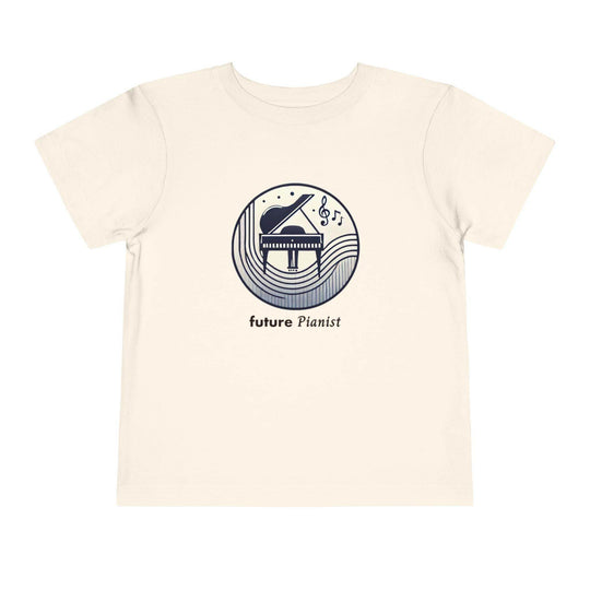 Future Pianist - Toddler Short Sleeve - Brightsee