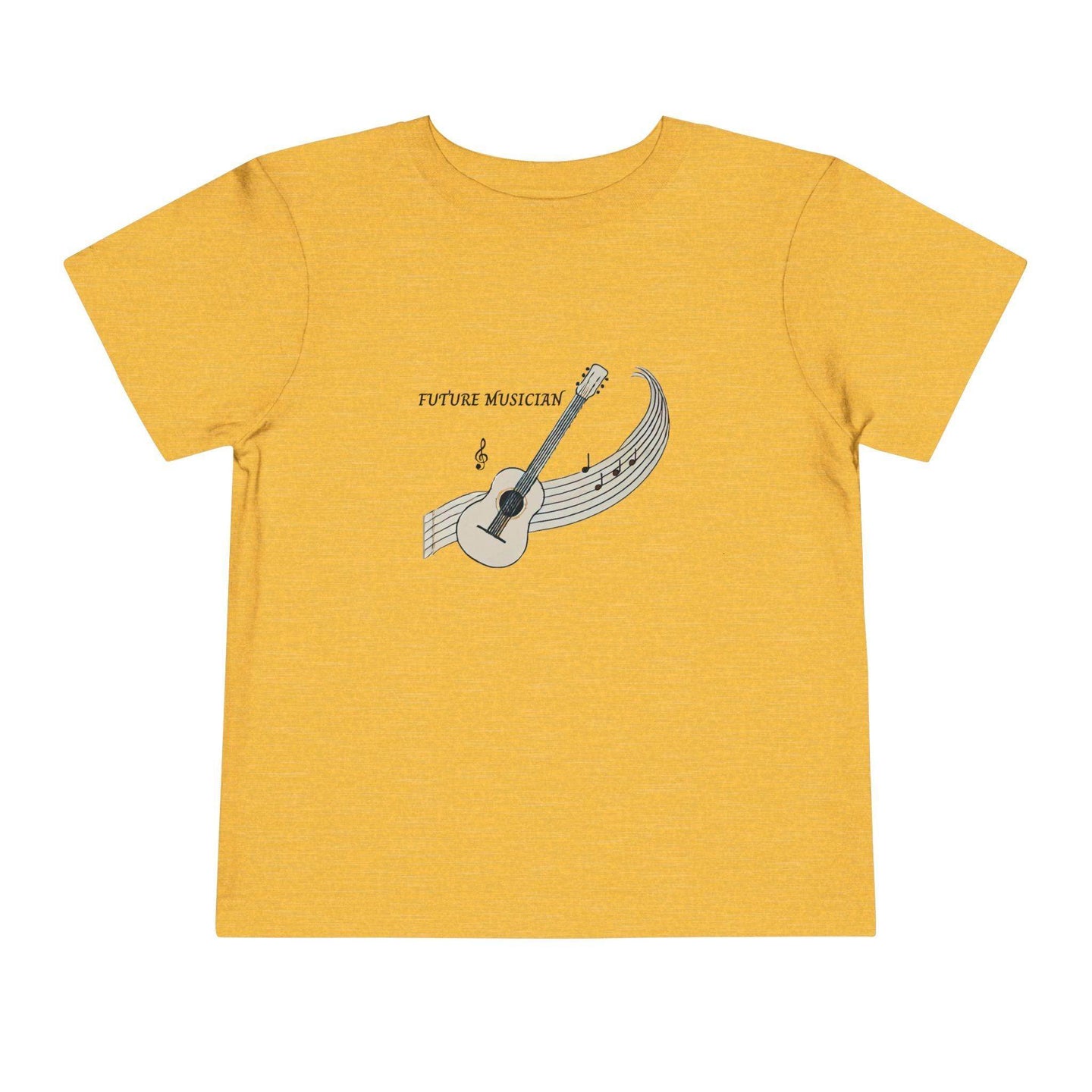 Future Musician Guitar - Toddler Short Sleeve - Brightsee